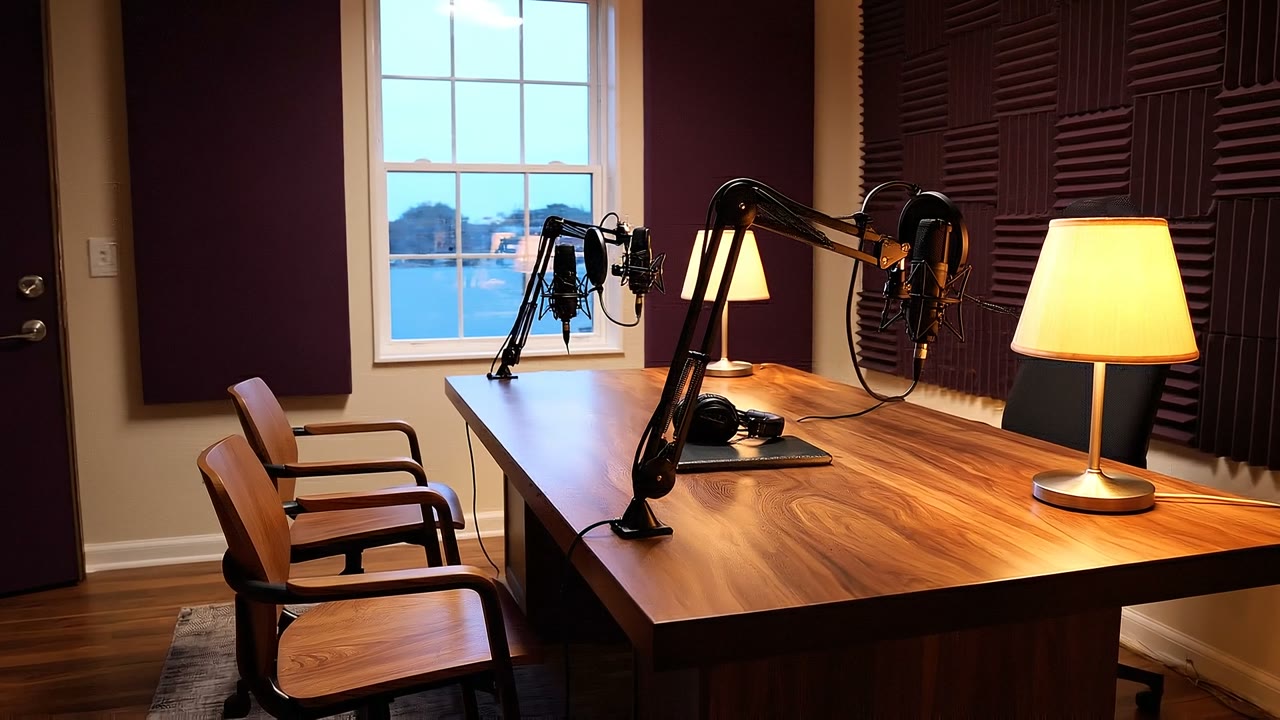 Small Hours podcast studio