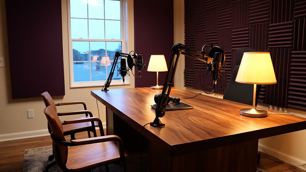 Small Hours podcast studio