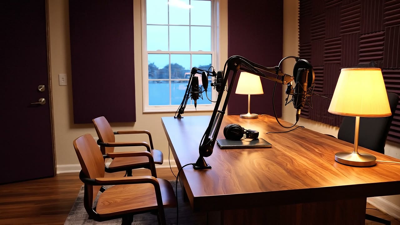 Small Hours podcast studio